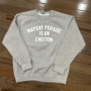 Gildan Gray Mayday Parade Crewneck
